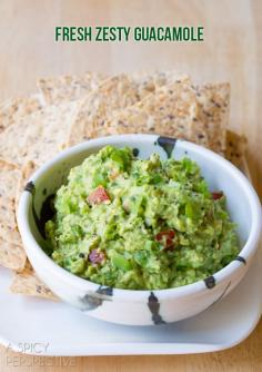 Easy guac recipe to celebrate Guacamole Day today! (Everyone needs some guac sometimes). #snacktime #guacamole