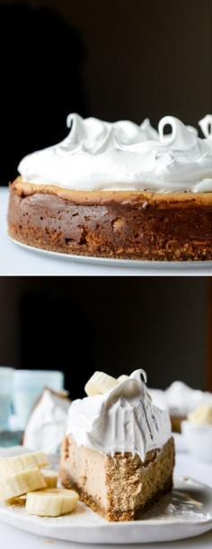 
                    
                        Peanut Butter Cookie Cheesecake I howsweeteats.com
                    
                