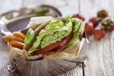 
                    
                        Avocado, Lettuce and Tomato Pitas with Fresh Basil (dairy-free, vegan, optionally gluten-free)
                    
                