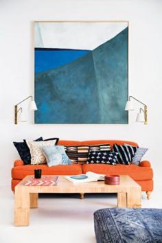 
                    
                        Unique wall art and vibrant pops of color. | domino.com
                    
                