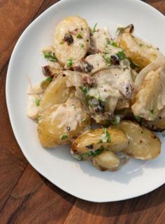 Pommes de terre en papillote à  la crème Recettes | Ricardo