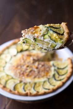 
                    
                        Zucchini Ricotta Quiche with Crumbled Walnuts | sweetpeasandsaffr... Denise | Sweet Peas & Saffron
                    
                