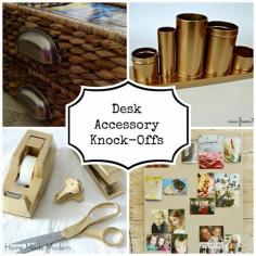 
                    
                        Home Made Modern: Ultra-Chic DIY Desk Accessories
                    
                
