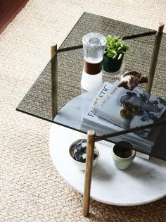 
                    
                        The Sydney apartment of paper engineer Benja Harney and his partner, interior architect Andrew Waller. Photo – Eve Wilson, Production – Lucy Feagins.
                    
                