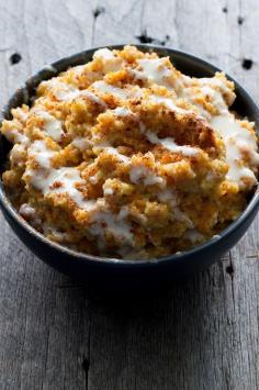 
                    
                        CARROT CAKE COUSCOUS BREAKFAST PORRIDGE
                    
                