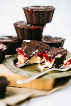 
                    
                        Chocolate Peanut Butter and Jam Ice Cream Cups
                    
                