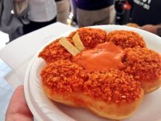 
                    
                        Tim Horton's is Set to Release a Buffalo Crunch Donut Flavor in NYC #donuts trendhunter.com
                    
                