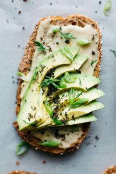 
                    
                        miso tahini avocado toast w/ black sesame gomasio | dolly and oatmeal
                    
                