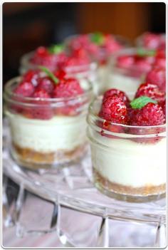 Cheesecake in a jar - Christmas dessert?