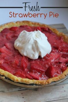 Fresh Strawberry Pie #PANFan #ad #IC