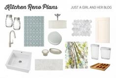 Love this stunning kitchen renovation inspiration! | JustAGirlAndHerBlog.com