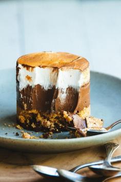 
                    
                        S'mores Custard Cake
                    
                