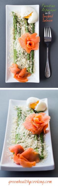 Need a super quick and easy lunch? 15 mins and boiling water in a pot quick and easy enough? This Parmesan Asparagus with Smoked Salmon recipe is for YOU!