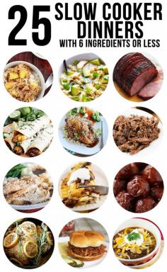 slow cooker recipes