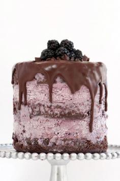 
                    
                        Blackberry Blackout Ice Cream Cake
                    
                