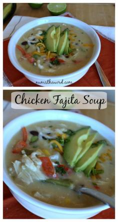 Chicken Fajita Soup