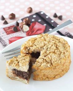 Chocolate Croissant Baked Oatmeal | The Breakfast Drama Queen