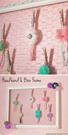 
                    
                        DIY Headband and Bow Holder Frame
                    
                