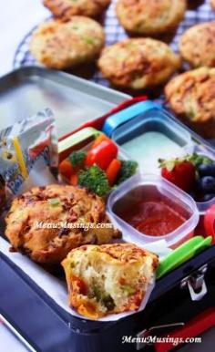 Menu Musings of a Modern American Mom: Pizza Poppin Muffins