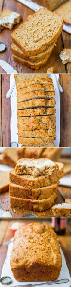 
                    
                        Honey Maple Beer Bread - The easiest bread ever! No kneading, no yeast, and guaranteed soft and fluffy results every time!
                    
                