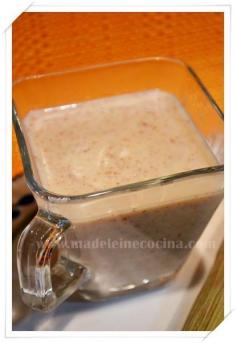 
                    
                        Atole almendrado receta de Cohahuila | Foto madeleinecocina.com
                    
                