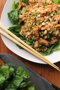 
                    
                        Deconstructed Lettuce Wraps
                    
                