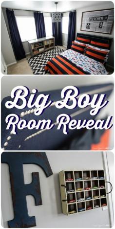 
                    
                        WHAT A FABULOUS BOY'S ROOM! Check out this full boy's room reveal by Designer Trapped in a Lawyer's Body.
                    
                
