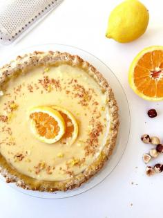 
                    
                        Lemon and Orange Tart with Hazelnut Crust
                    
                