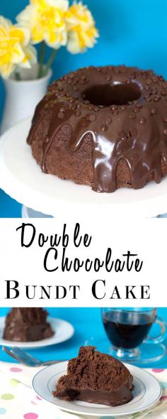 Double Chocolate Bundt Cake - Erren's Kitchen