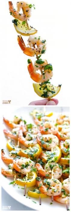 Shrimp skewers