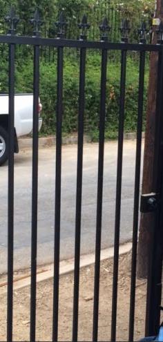 
                    
                        Our new rear gate.. The Castle..
                    
                