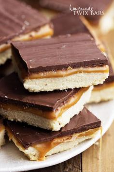 Homemade Twix Bars!