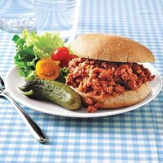 Back-to-School Slow Cooker Recipes | Turkey Sloppy Joes | MyRecipes.com