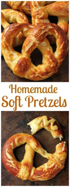 Homemade Soft Pretzels