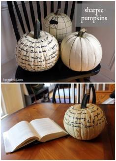 #sharpie #halloweendecor #pumpkin