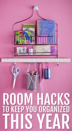 Dorm Organization Ideas