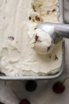 
                    
                        Bourbon-Soaked Cherry and Pistachio No-Churn Ice Cream
                    
                