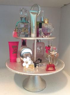 
                    
                        Need a way to display perfume bottles? Look no further!! Tiered trays have more uses than just displaying food!
                    
                