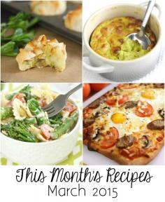 This Month's Recipes: March 2015. A collection of all the simple vegetarian and vegan recipes on Amuse Your Bouche from March!