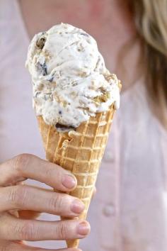 Ricotta Gelato with Honey Roasted Figs & Candied Walnuts | Lorimer Street Kitchen