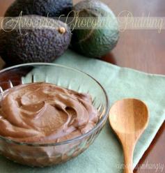 Avocado Chocolate Pudding, seriously my favorite dessert so good tastes completely normal, if not creamier and tastier