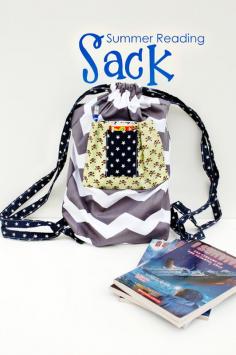 Cute DYI drawstring bag