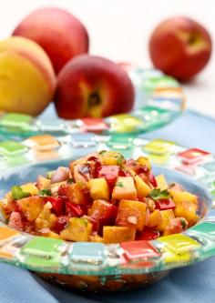 
                    
                        Grilled Peach and Chipotle Salsa
                    
                