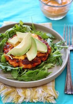 Fresh Salmon Burgers - Packed with omegas and delicious!