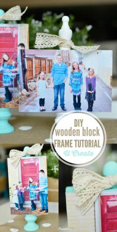 
                    
                        DIY Wooden Block Photo Frame Tutorial
                    
                