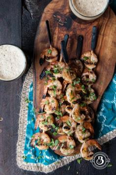 
                    
                        Grilled Chili Lime Beer Shrimp
                    
                