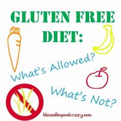 gluten free diet what's allowed what's not Gluten free food list Gluten free foods list Most popular on Pinterest ☺♥☺ Wheat Belly Diet Grain Brain Diet Plus DAILY UPDATES #carbswitch carbswitch.com Please Repin :) #glutenfreediet #diet #weightloss #dietplan #loseweight
