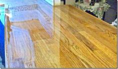 Finish for wood countertops