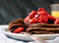 GF buckwheat pancakes