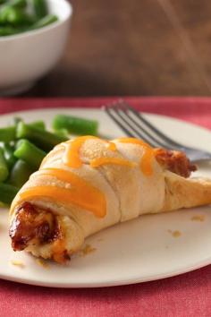 BBQ Chicken Crescents  #bbq #grilling #bbqchicken #swissgrill #grills